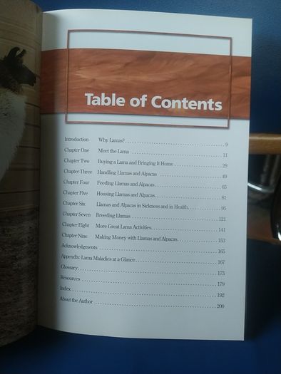 Llamas and Alpacas book