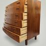 FLASH SALE ! Was 1195 Now 995 ! Exceptional Mid-Century Modern Danish Teak Chest of Drawers Image 4