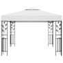 Gazebo 3x3 m White 180 g/sq. meter Image 4