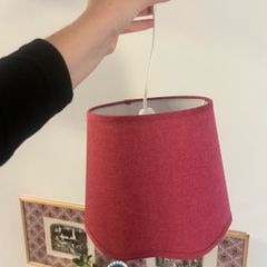 Pink Ceiling Lampshade