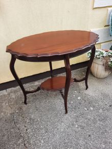 antique window table