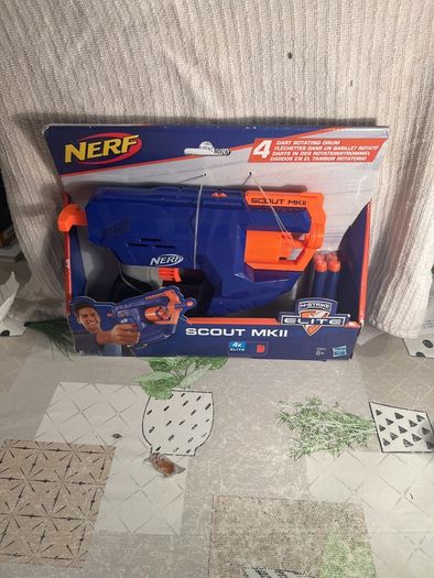 Nerf Gun Scout MKll Brand new +small nerf gun good condition