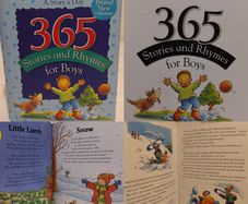 365 Stories and Rhymes for Boys Hardback book