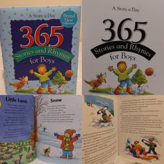 365 Stories and Rhymes for Boys Hardback book