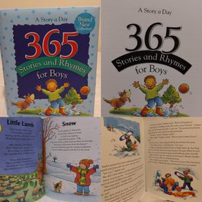 365 Stories and Rhymes for Boys Hardback book