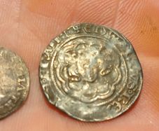 2 silver hammered coins
