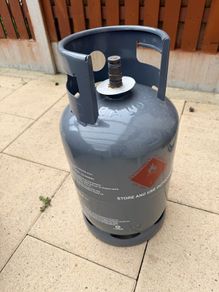 gas cylinder gray