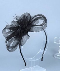 Stylish Black Hair Fascinator