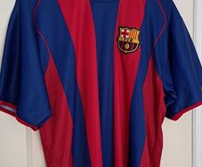 Barcelona FC (Larsson) - Official Training Jersey - Size L