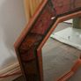 2x mirrors Large and Octagonal Gold Painted Ornate Image 3