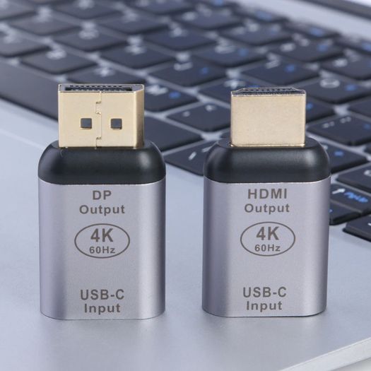 USB-C Thunderbolt 3 (Female) to HDMI (Male) 4K@60Hz Aluminum Alloy Adapter (Brand New/Warranty)