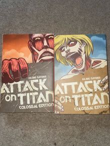 Attack on Titan manga (Colossal Edition)