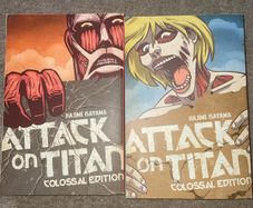 Attack on Titan manga (Colossal Edition)