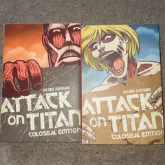 Attack on Titan manga (Colossal Edition)