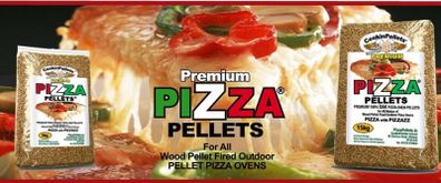 PIZZA Pellets for wood fired pellet Pizza Ovens