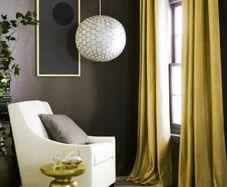 velvet curtains