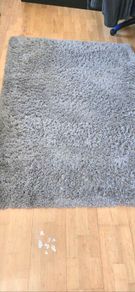 Grey Shaggy Rug