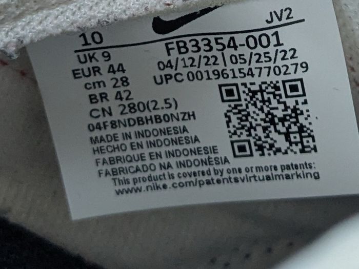 Dunk Low Retro "Red Swoosh Panda" sneakers