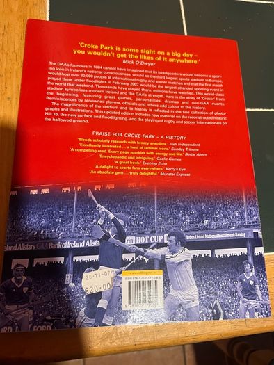 gaa book Croke Park history