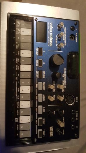 Korg Volca Drum & NuBass with 2 power adapters.