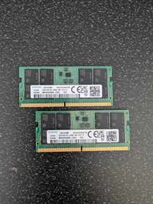 Samsung 2x32gb Ddr5 4800mhz Sodimm