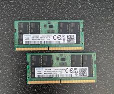 Samsung 2x32gb Ddr5 4800mhz Sodimm