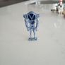 Lego star wars minifigure super battle droid pearl sand blue sw0056 Image 2