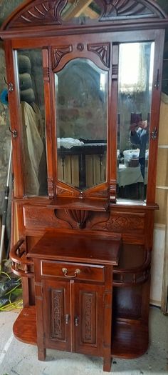 Victorian hall stand