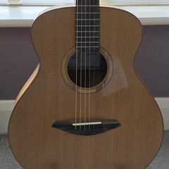 JKM 485 Sitka Spruce and Red Gum Acoustic Guitar Oil Finish