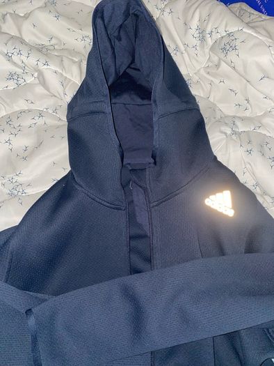 adidas hoodie jacket climaheat SIZE xl