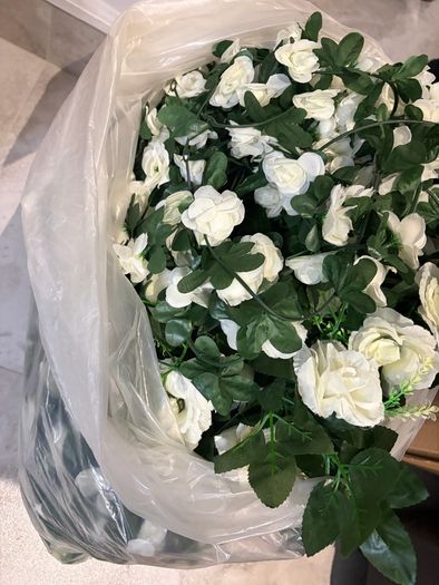 Artificial rose/poney flower for wedding or special occasions