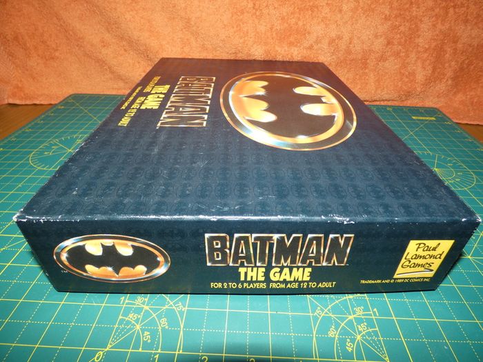 Rare Batman The Game 1989 Paul Lomond Games Made In Uk Unused