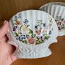 Vintage Aynsley Cottage Garden Shell-shaped Vases Image 2