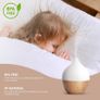 Essential Oil Diffuser, 100ml Small Aromatherapy Ultrasonic Cool Mist Humidifier with Warm White Lights, Auto Shut-Off Function, for Office Home Image 6