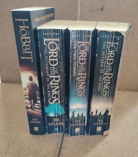 J.R.R. Tolkien 4-Book Film Tie-In Paperback Set (HarperCollins)