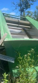 Stainless steel hopper