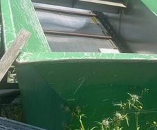 Stainless steel hopper