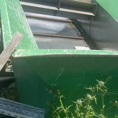 Stainless steel hopper