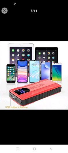 Jump Starter 12V 1000A Peak Current Car For Emergency Car Battery Jump Starter GOOD GIFT
