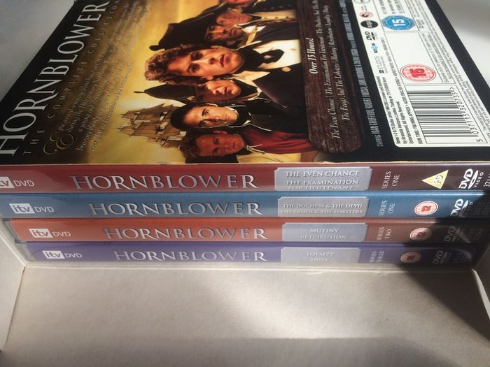 Hornblower (itv) [1998-2003] [complete Series Dvd Tv Boxset]
