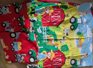 Kids Farmer double duvet cover