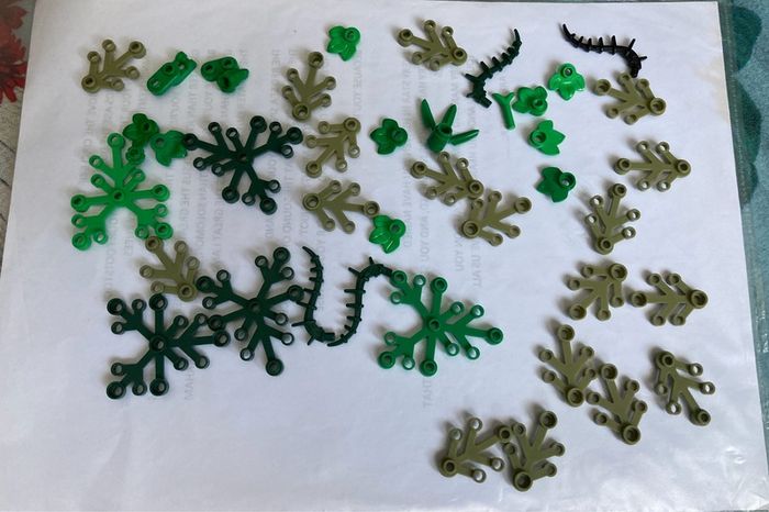 lego plant pieces