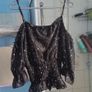 Glitter shoulder revealing top Image 2