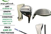 Taylormade Qi35 #5 Wood 18 Degree / Ventus Blue FW 6S Stiff