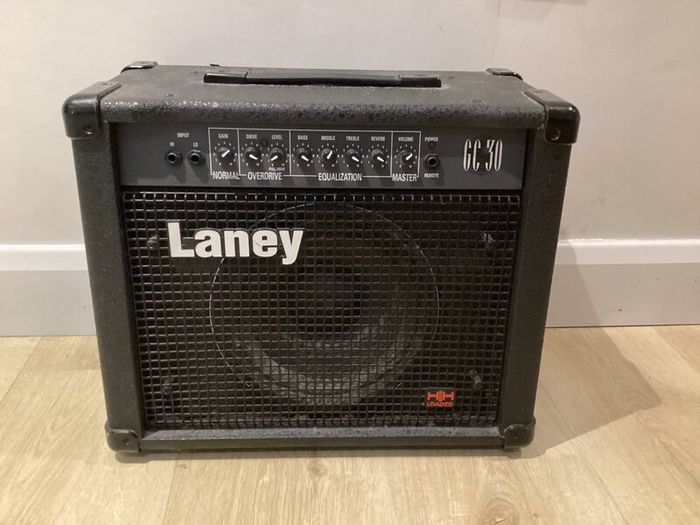 As new Ibanez AS53-TF electric guitar + amp.