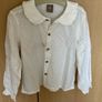 white long sleeve shirt girl 6/7 years 122cm Image 2