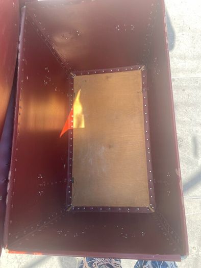 Vintage travel / storage trunk from Boston