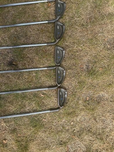 Ping ISI BeCu Beryllium Copper Golf Clubs Irons 3-SW JZ Shafts Regular Blue Dot