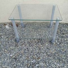 Small glass table
