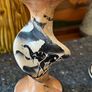 Vintage African Soapstone Elephant Candlesticks Image 2